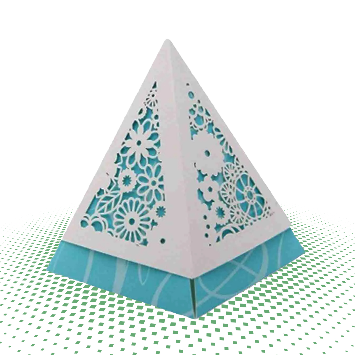 custom pyramid candle boxes 