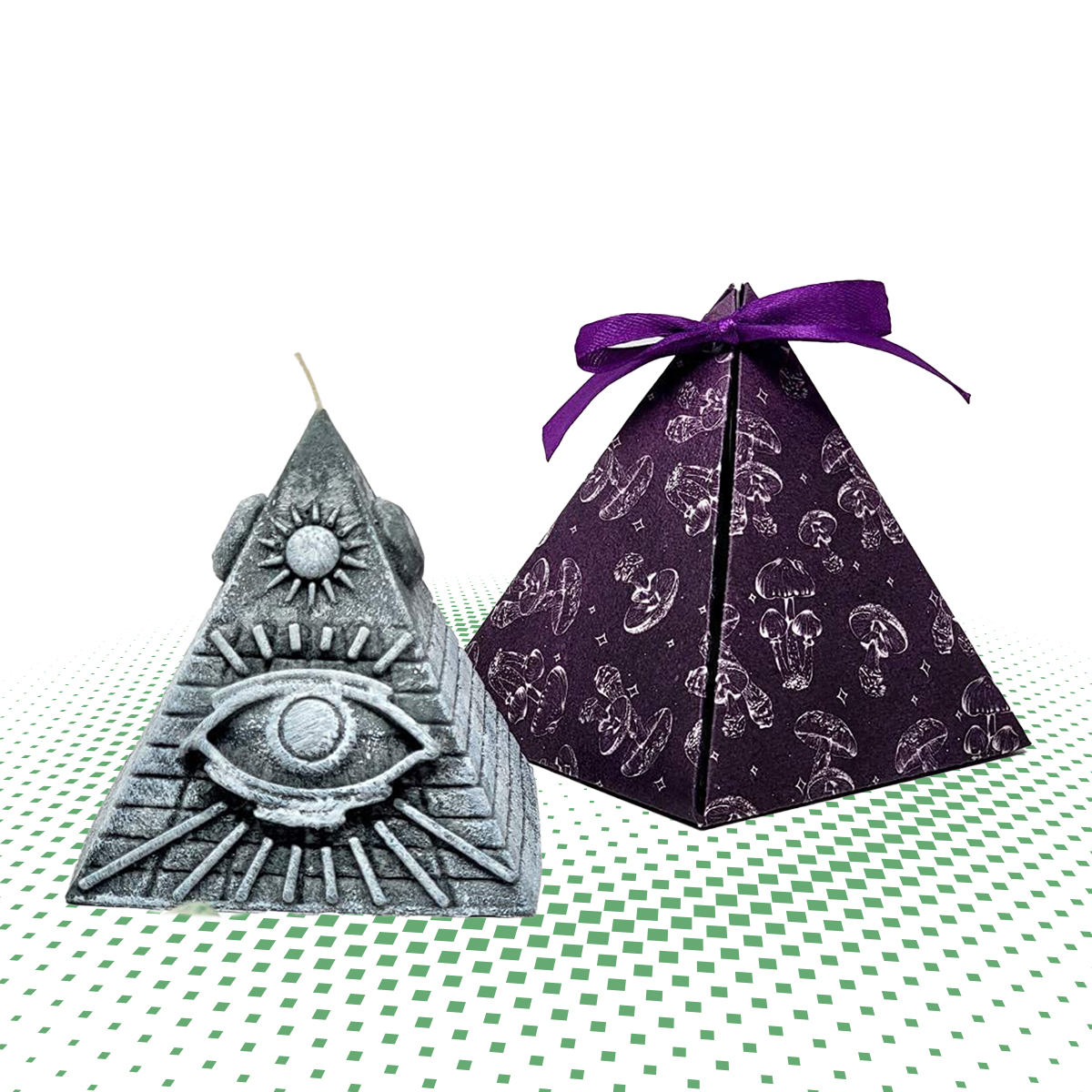 custom pyramid candle boxes 