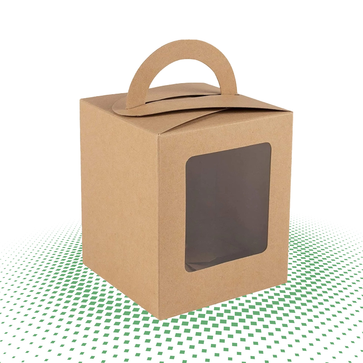 custom candle boxes with window 