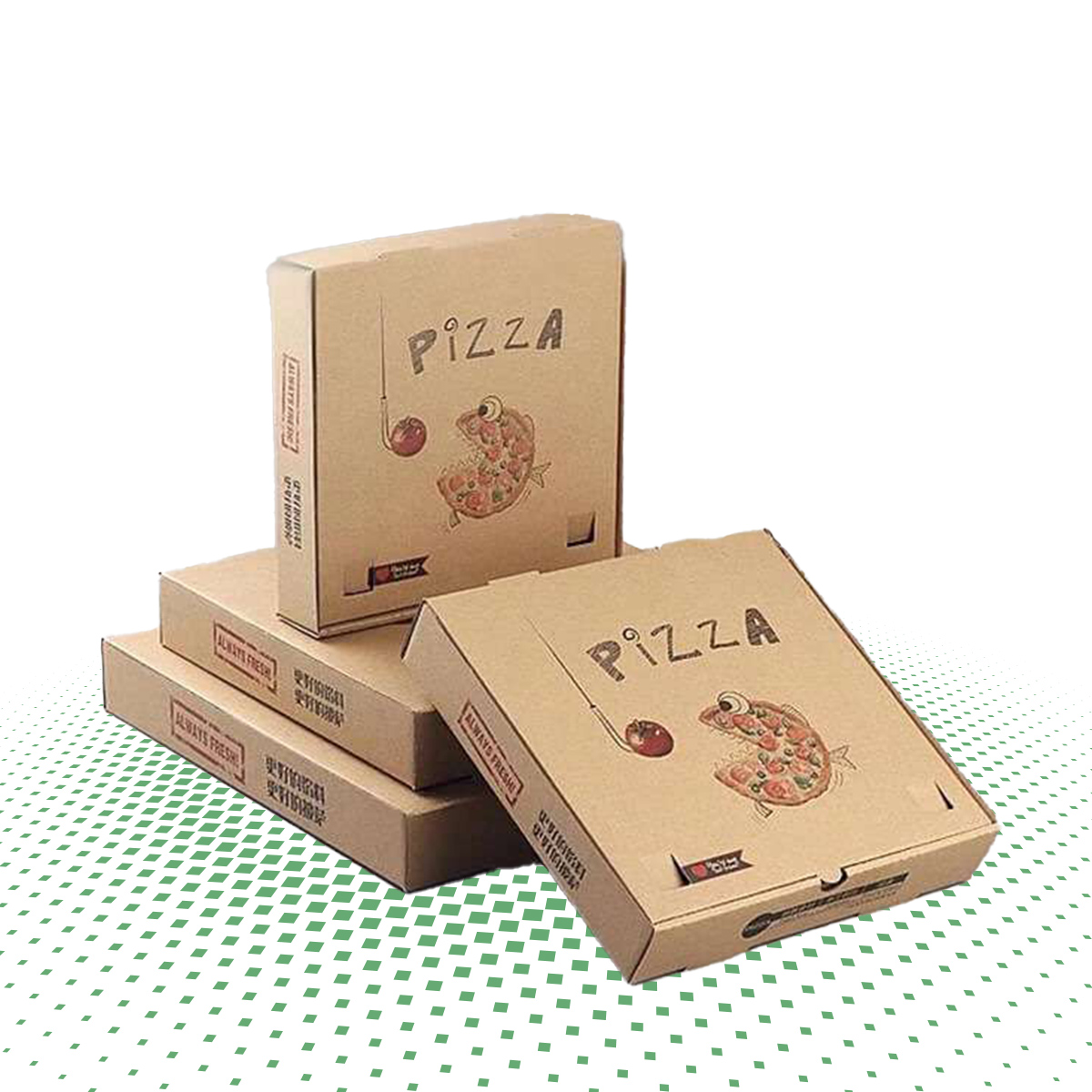 Get Custom Corrugated Pizza Boxes at Wholesale Prices Go Safe Packaging