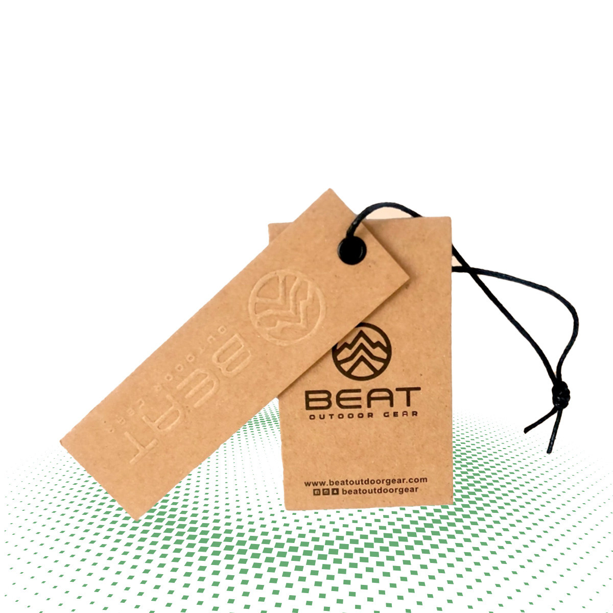 custom hang tags with string 