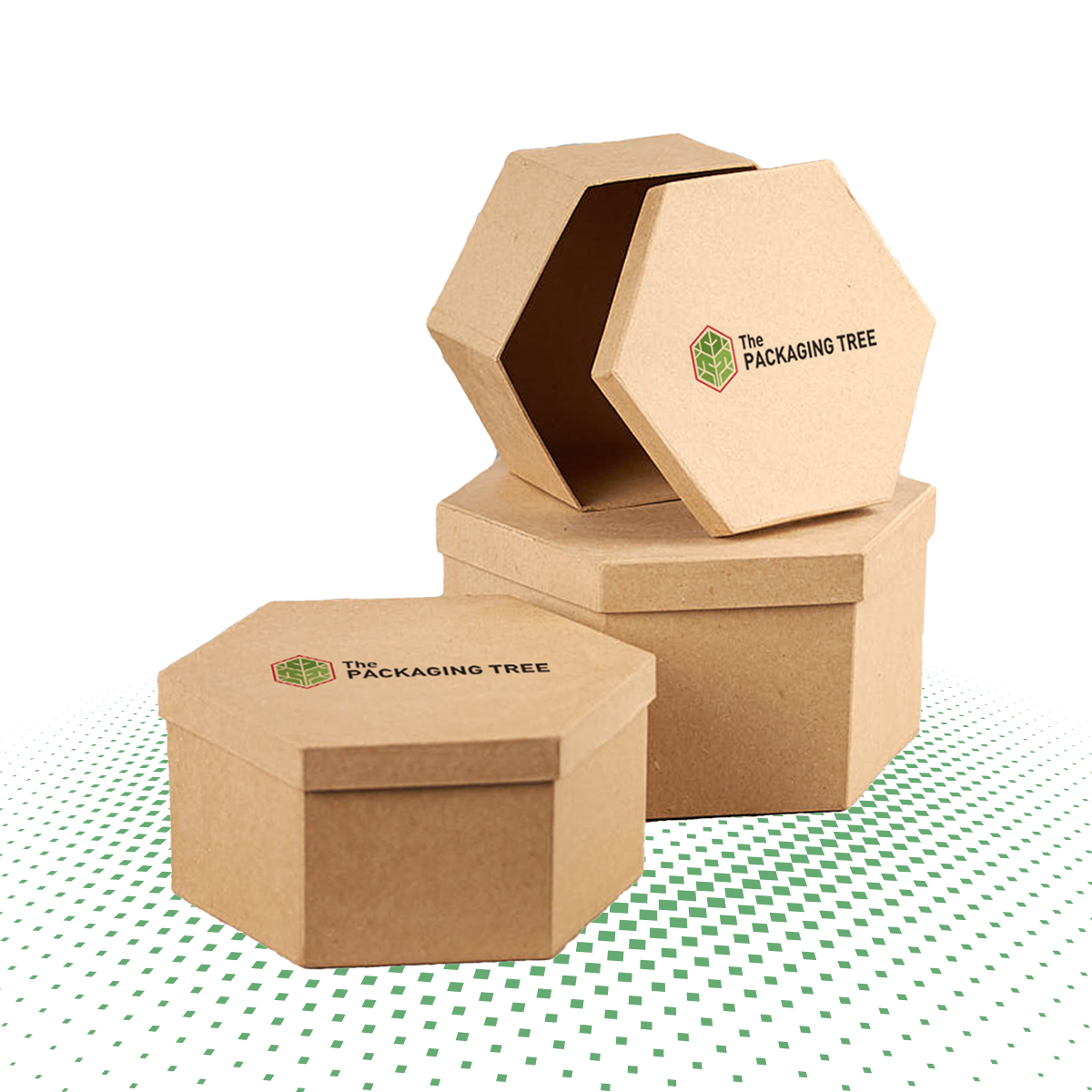 custom hexagon boxes 