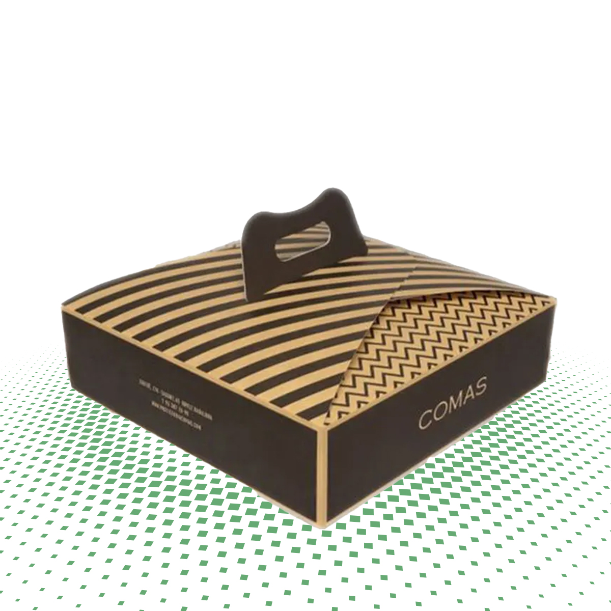 custom kraft boxes with handle 