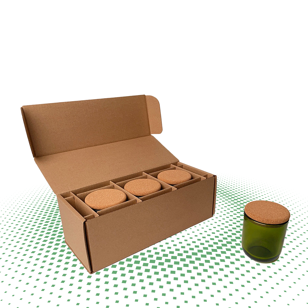 custom kraft candle boxes 