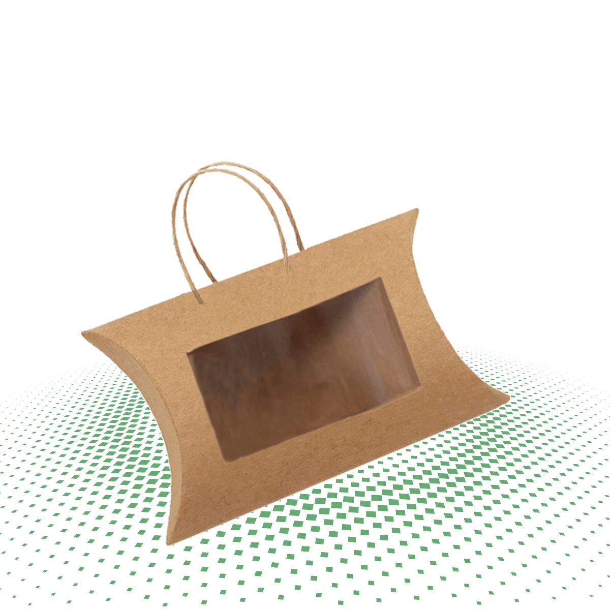 custom kraft pillow boxes 