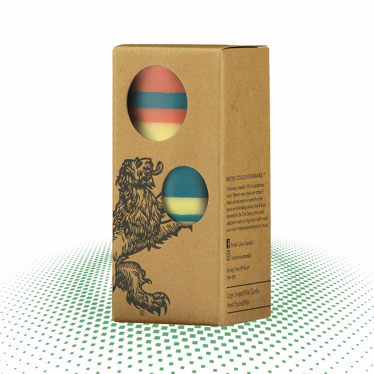 custom pillar candle boxes 