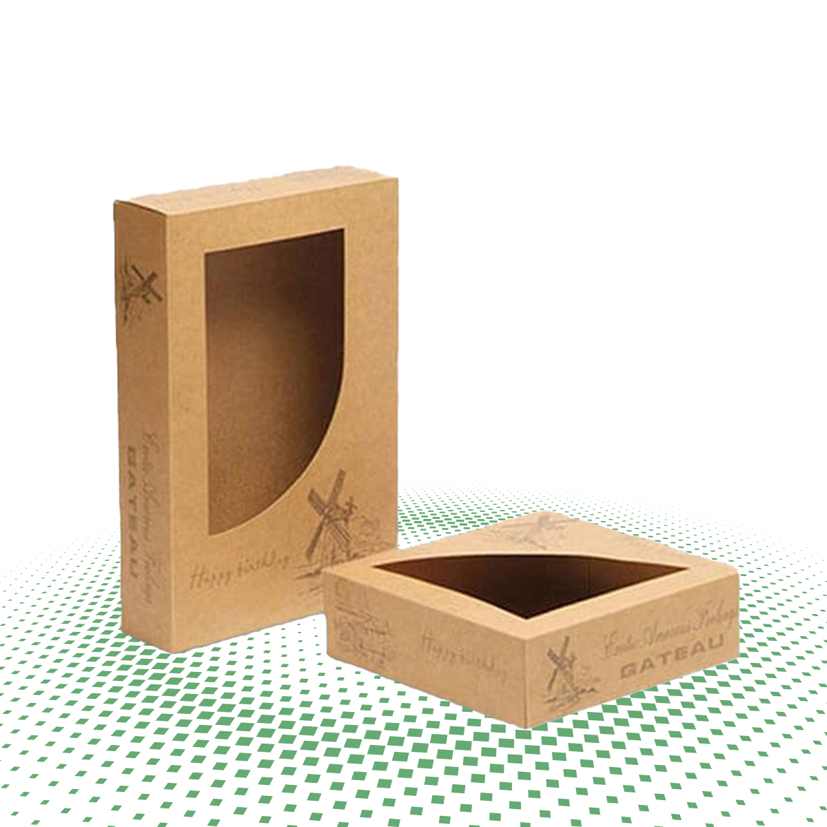 custom take away rigid boxes 