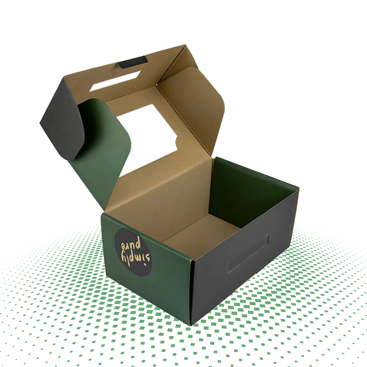 custom tuck boxes with window 